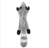 Pet Training Chew Toy Wolf Stuffed  Squeaky Squirrel