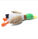 Pet Training Chew Toy Wolf Stuffed  Squeaky Squirrel